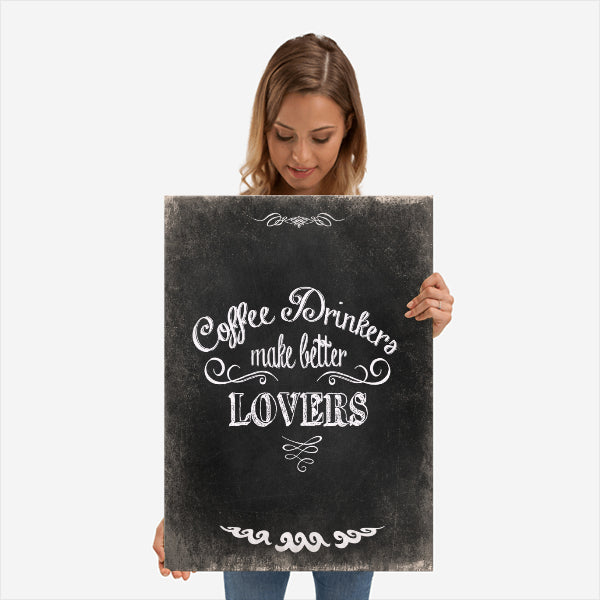 COFFEE LOVERS - VINTAGE QUOTE - Nice & Cool